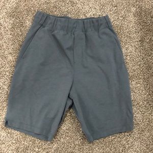 Grey lululemon athletic shorts